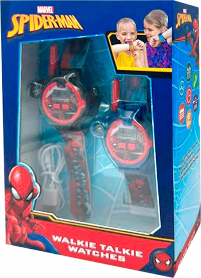 <img src='https://webimage.pl/pics/263/5/d8435507885263.jpg' style='height:440px' /> Zegarek z Walkie Talkie Spiderman SPD40156