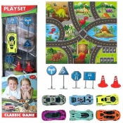 Zestaw aut resoraków z matą