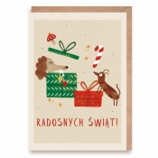 Kartka Bożonarodzeniowa Radosnych Świąt