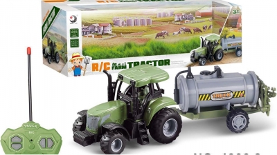 Traktor sterowany pilotem z ładowarką