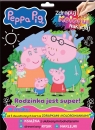 Peppa Pig. Zdrapuj, koloruj, naklejaj Rodzinka jest super! null null