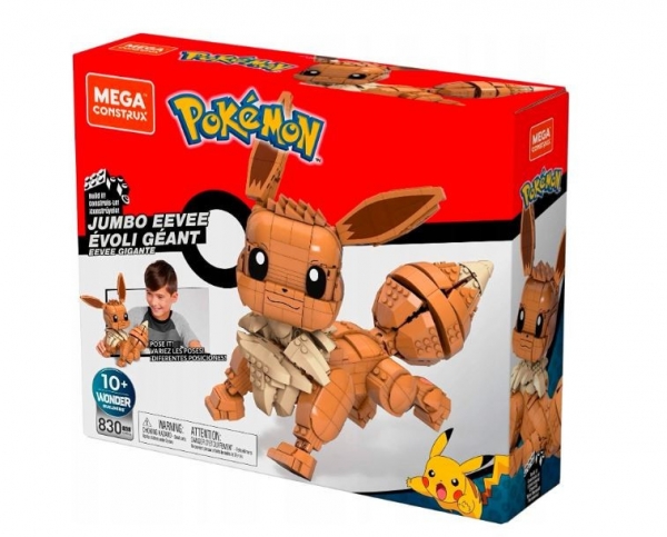 Klocki Duży Eevee Pokemon do zbudowania (GMD34)