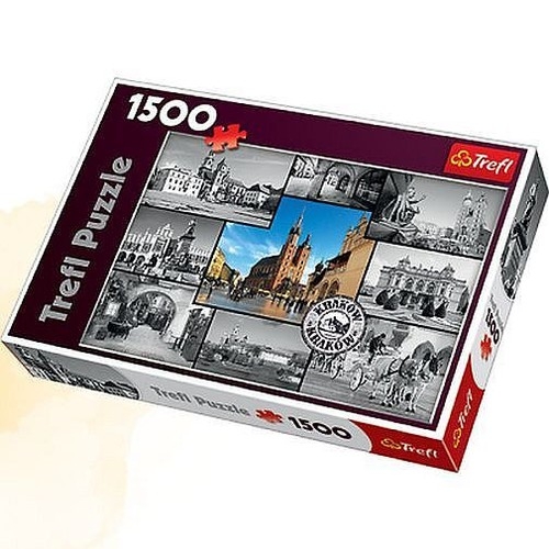 Puzzle 1500 Kraków kolaż (26126)