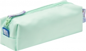 Piórnik saszetka Oxford Flowers - jasnozielona