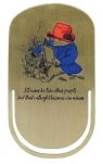 Paddington Zakładka metalowa Czytający miś Padding