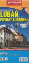 Mapa turystyczna - Lubań/Powiat Lubański praca zbiorowa