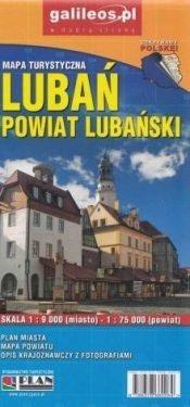 Mapa turystyczna - Lubań/Powiat Lubański - Praca zbiorowa