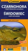 Czarnohora część północno-zachodnia Świdowiec część wschodnia mapa