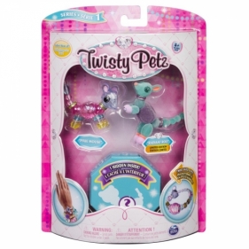 Bransoletki Twisty Petz - 3-pak Mysz, kangur, jeleń (6044203/20103207)