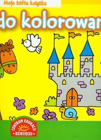 Plakaty do kolorowania Moja żółta książka