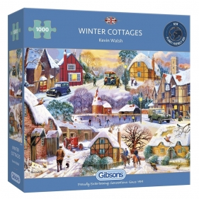 Gibsons, Puzzle 1000: Zima na wsi (G6326) - Walsh Kevin