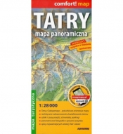 Tatry, 1:28 000 - mapa panoramiczna - Praca zbiorowa