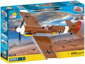 Cobi: Mała Armia WWII. Messerschmitt Bf 109 F-4 Trop - myśliwiec niemiecki (5526)