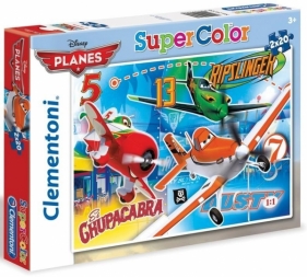 CLEMENTONI 2X20 EL. Samoloty (24726)