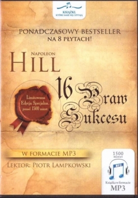 16 Praw sukcesu. Audiobook (8CD) - Napoleon Hill