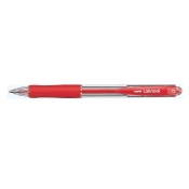 Długopis automatyczny Uni Laknock - czerwony (SN-100)