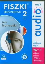 FISZKI audio Język francuski Słownictwo 2 CD