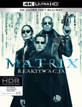 Matrix. Reaktywacja (3 Blu-ray) 4K - Lana Wachowski, Lily Wachowski