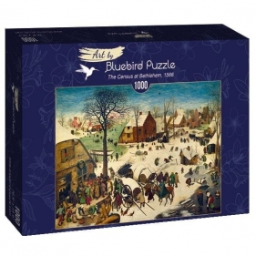 Bluebird Puzzle 1000: Spis ludności w Betlejem, Brughel (60026)