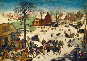 Bluebird Puzzle 1000: Spis ludności w Betlejem, Brughel (60026)