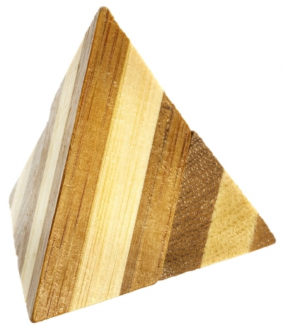 <img src='https://webimage.pl/pics/265/1/d5425004731265.jpg' style='height:440px' /> Łamigłówka 3D Bamboo Pyramid poziom 1/4