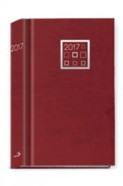 Terminarz 2017 - B6 czerwony