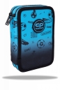 Coolpack, Piórnik podwójny z wyposażeniem Jumper 2 - Game Over Gradient Blue (F066008)