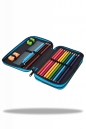 Coolpack, Piórnik podwójny z wyposażeniem Jumper 2 - Game Over Gradient Blue (F066008)