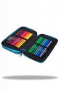 Coolpack, Piórnik podwójny z wyposażeniem Jumper 2 - Game Over Gradient Blue (F066008)