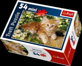 Puzzle mini 54: Pupile Kot rudy (19426)