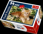 Puzzle mini 54: Pupile Kot rudy (19426)