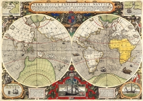 Puzzle High Quality Collection 6000: Antyczna Mapa Morska (36526)