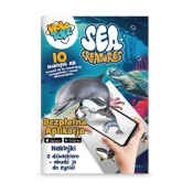 Naklejki dla dzieci AR, Sea Creatures, HoloToyz