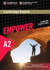Cambridge English Empower Elementary Student's Book - Adrian Doff, Craig Thaine, Herbert Puchta, Jeff Stranks, Peter Lewis-Jones