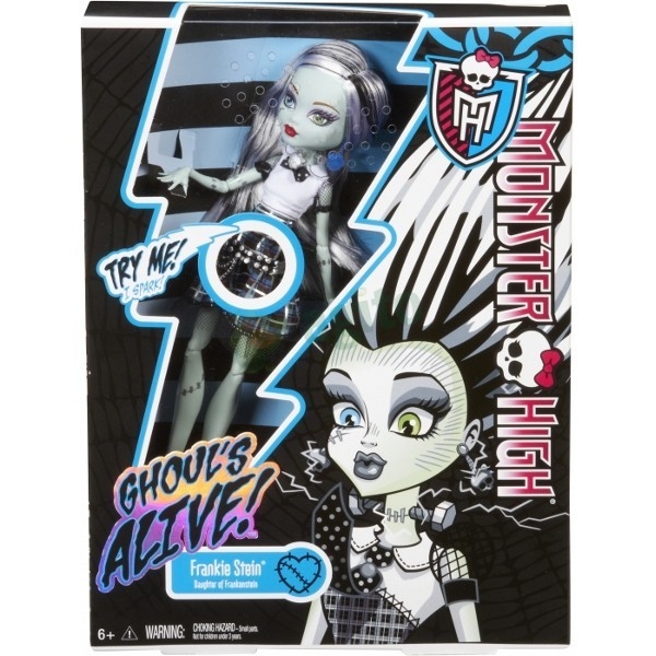 MONSTER HIGH Upiorki Żyją Frankie