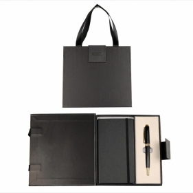 Pióro wieczne + notes Symphony premium czarno...