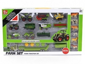 Traktor Adar metalowe pojazdy rolnicze i maszyny, zwierzęta (507265)