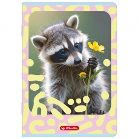 Zeszyt Herlitz Standard Animals A4/32k linia podwójna kolorowa, 1 szt