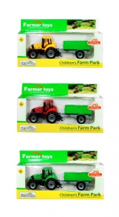 Traktor z przyczepa