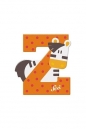 Litera Z Zebra Zestaw zwierzęcy 12 sztuk