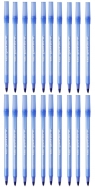 Długopis Bic Round Stic niebieski, 20 szt