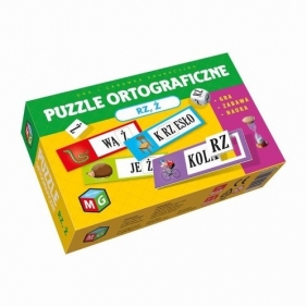 Puzzle ortograficzne RZ i Ż (30026)
