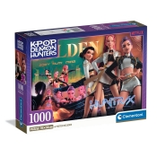 Clementoni, Puzzle 1000: Compact - Kpop Demon Hunters (37126)