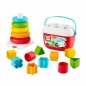 Fisher-Price, Eko Zestaw prezentowy - Piramidka i klocki (GRF11)