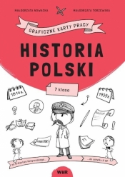 Historia Polski. Graficzne karty pracy dla klasy 7 - Małgorzata Torzewska, Małgorzata Nowacka