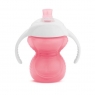  Kubek treningowy z ustnikiem odpornym na gryzienie Munchkin 237ml różowy