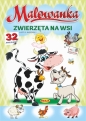 Malowanka - Zwierzęta na wsi - Opracowanie zbiorowe