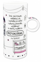 Kubek Slim. Super Przyjaciółka