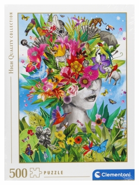 Puzzle - HQ Head in the Jungle, 500 el.