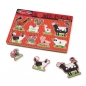 Puzzle dźwiękowe - Farma (10726)